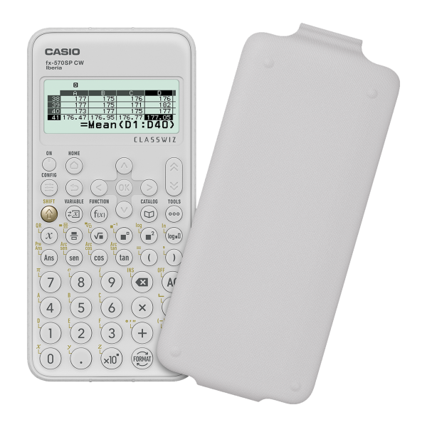 Casio Fx-570sp Cw Blanca / Calculadora Científica Estándar