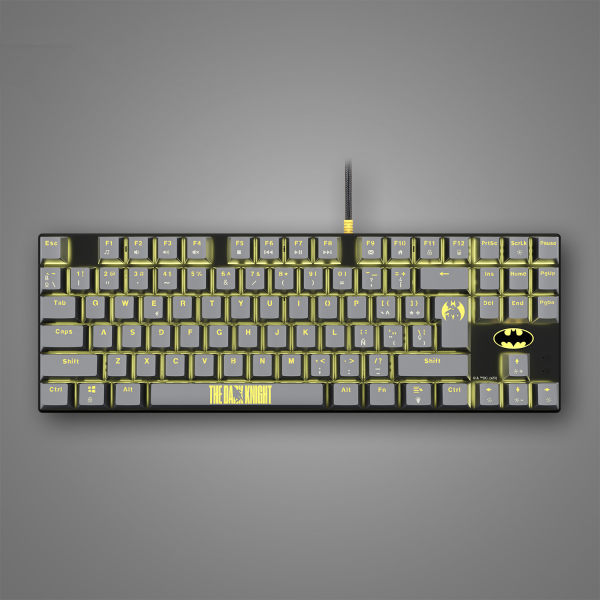 Teclado Gaming con Cable BLADE DC Batman - TKL Compacto  Batman