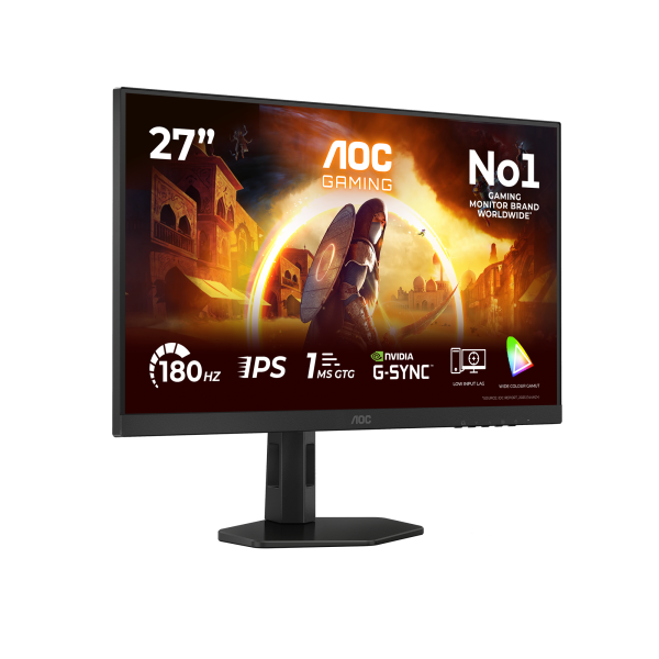 AOC G4 27G4X 27 FullHD IPS G-SYNC 180 Hz Negro Main Image