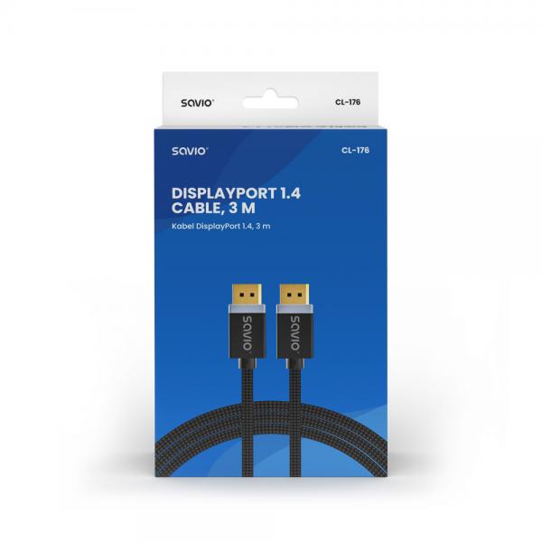 Cable Dp 1.4 Savio Cl-176 3m Main Image