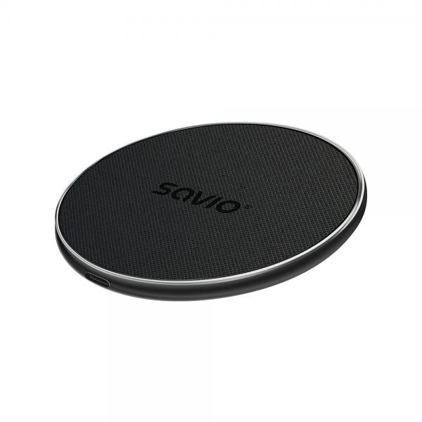 Cargador Qi Savio 15 W La-08
