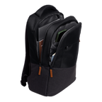 MOCHILA TRUST LISBOA COLOR NEGRO PARA PORTATILES HASTA 16" 3 COMPARTIMIENTOS 23L
