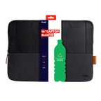Funda De Portatil 16" Trust Lisboa 25248 Soft Sleeve Color Negro - Para Tablets/portatiles Hasta 16"