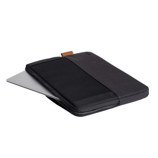 Funda Tablet Trust Lisboa 25350 Soft Sleeve Color Negro - Para Tablets/portatiles Hasta 13.3"