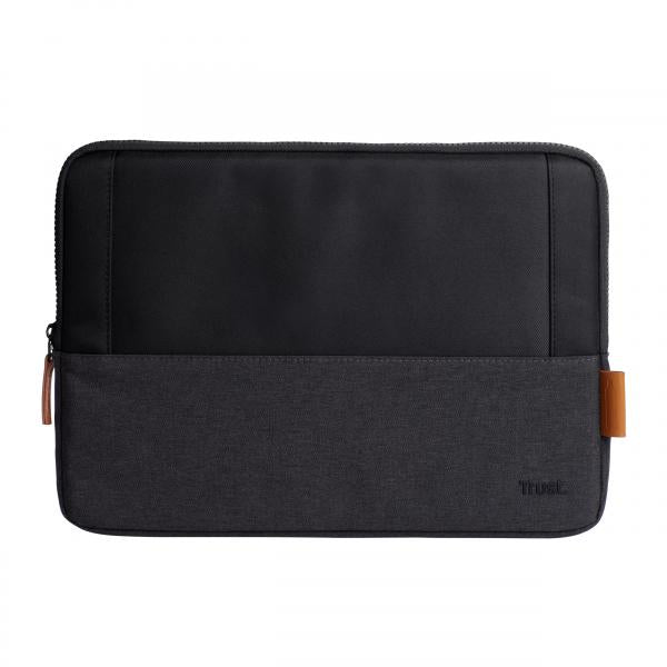 Funda Tablet Trust Lisboa 25350 Soft Sleeve Color Negro - Para Tablets/portatiles Hasta 13.3" Hover Image