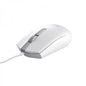 Mouse Trust Tm-101 Eco Usb 3 Botones Y Rueda Desplazamiento 1200dpi Color Blanco 25320