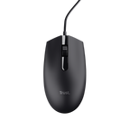 Mouse Trust Tm-101 Eco Usb 3 Botones Y Rueda Desplazamiento 1200dpi Color Negro 25295