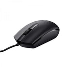 Mouse Trust Tm-101 Eco Usb 3 Botones Y Rueda Desplazamiento 1200dpi Color Negro 25295