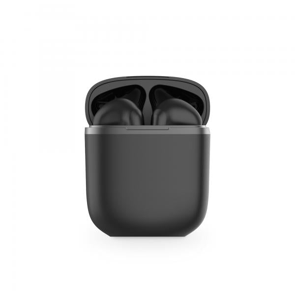 Ksix Twins Pro Contact Black / Auriculares Inear True Wireless / 5+12h / Control Táctil