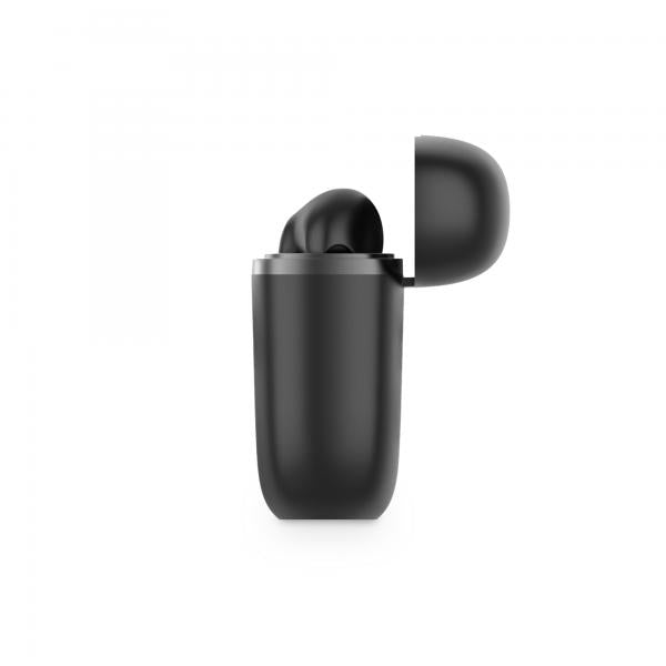 Ksix Twins Pro Contact Black / Auriculares Inear True Wireless / 5+12h / Control Táctil