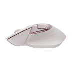 Mouse Rapoo Wireless Y Bluetooth Mt760l 2.4g Ghz Bt 4.0 10 Botones 4000 Ppp Carga Inalambrica
