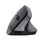 Mouse Trust Wireless Ergo Bayo Ii 25145 Rf 2.4 Ghz Dpi Ajustable 800-2400ppp 6 Botones Carga Usb-c