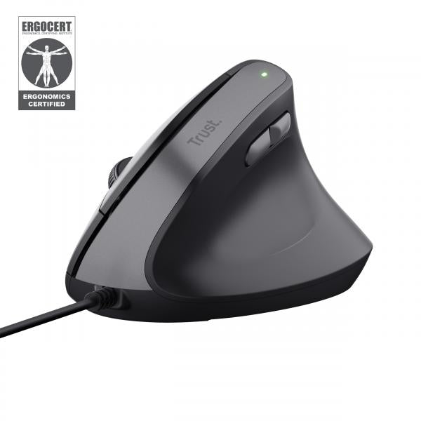 Mouse Trust Ergo Bayo Ii 25144 Dpi Ajustable 800-2400ppp 6 Botones Cable 150cm Negro Hover Image