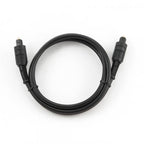Cable Audio Optico Toslink 1 Mts Negro