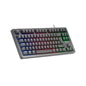 Teclado H-mech Gaming Mars Gaming Mk023 Color Negro Tamao Compacto Tkl Iluminacion Rgb