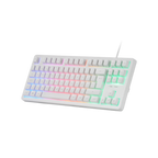 Teclado H-mech Gaming Mars Gaming Mk023 Color Rosa Tamao Compacto Tkl Iluminacion Rgb