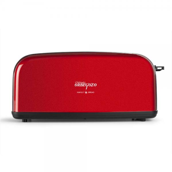 Orbegozo Tov 6200 Vintage Red / Tostador De Pan Para 1 Rebanada Larga