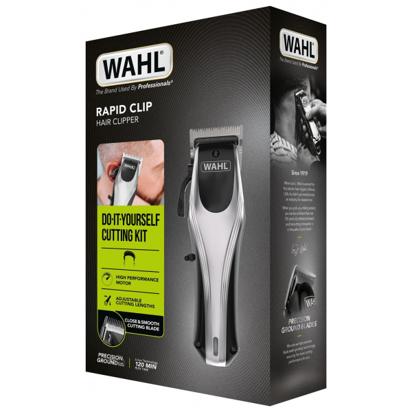 Wahl Rapid Clip Negro Y Plata / Cortapelos