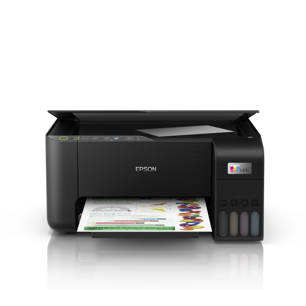Impresora Multifunción EPSON Ecotank ET-2860 C11CJ67428 - Dúplex  33PPM  5760x1440  1200ppp  WiFi - Botella 104