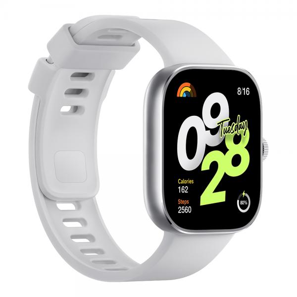 Xiaomi Redmi Watch 4 Plata 1,97 pulgadas AMOLED GPS 30 días +150 deportes 5ATM