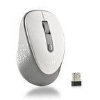 Mouse Ngs Wireless Dew White Con Nano Receptor-800/1600 Dpi 2,4ghz Blanco