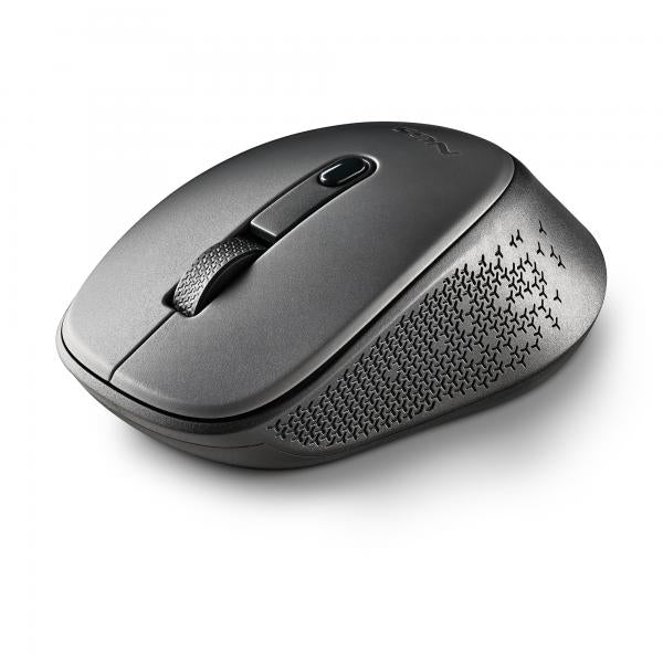 Mouse Ngs Dew Gray Optico Inalambrico De 2,4ghz Con Nano Receptor