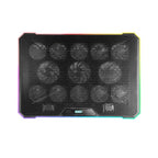 BASE DE REFRIGERACION PARA PORTATILES MARS GAMING MNBC13 CON SOPORTE DE MOVIL/TABLET 13XFANS