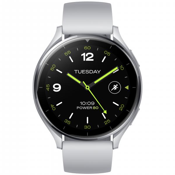 XIAOMI WATCH 2 SILVER CASE WITH GRAY TPU STRAP BHR8034GL