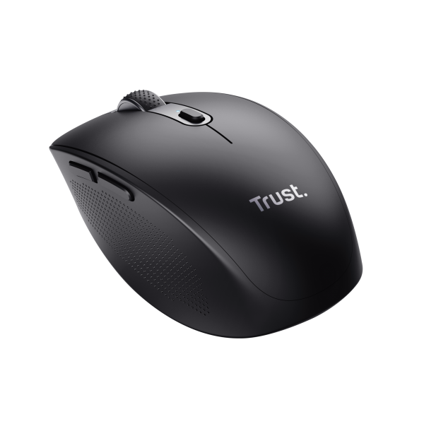 Mouse Trust Wireless Y Bluetooth Ozaa 24819 Negro Recargable- Sensor Optico - 6 Botones - 800/1600/3 Main Image