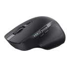 Mouse Trust Wireless Y Bluetooth Ozaa+ 24820 Negro Multidespositivo Recargable- Sensor Optico - 6 Bo