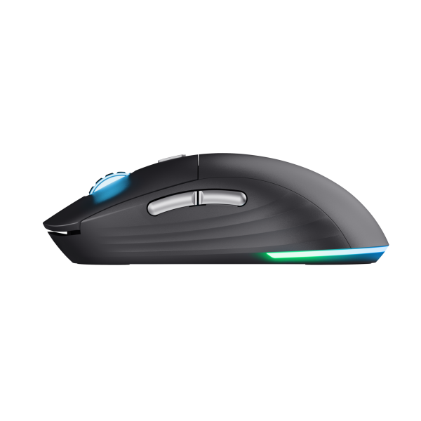 Mouse Trust Wireless Gaming Rgb Gxt 926 Redexii 25126 Iluminacion Rgb 10000dpi 6 Botones Programable