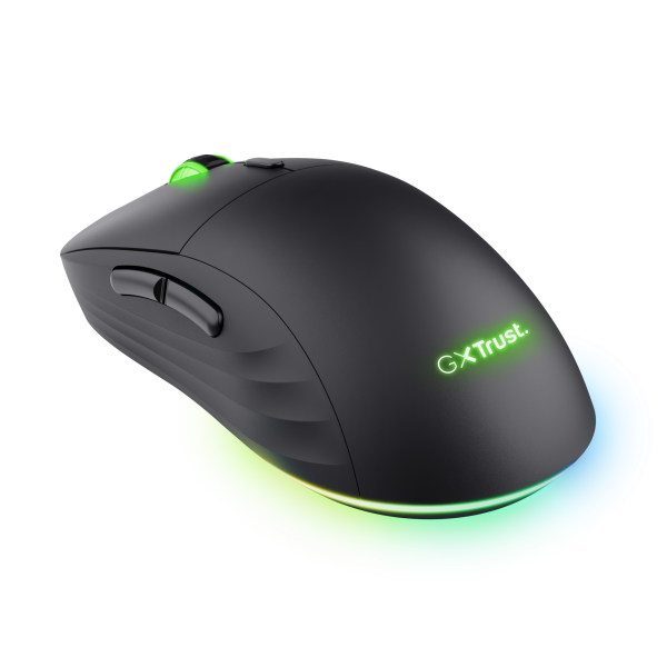 Mouse Trust Wireless Gaming Rgb Gxt 927 Redex+ 25127 Iluminacion Rgb 25600dpi Ajustable 6 Botones Pr