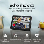 Amazon Echo Show 8 Altavoz Inteligente con Alexa 3 Generación Gris Antracita