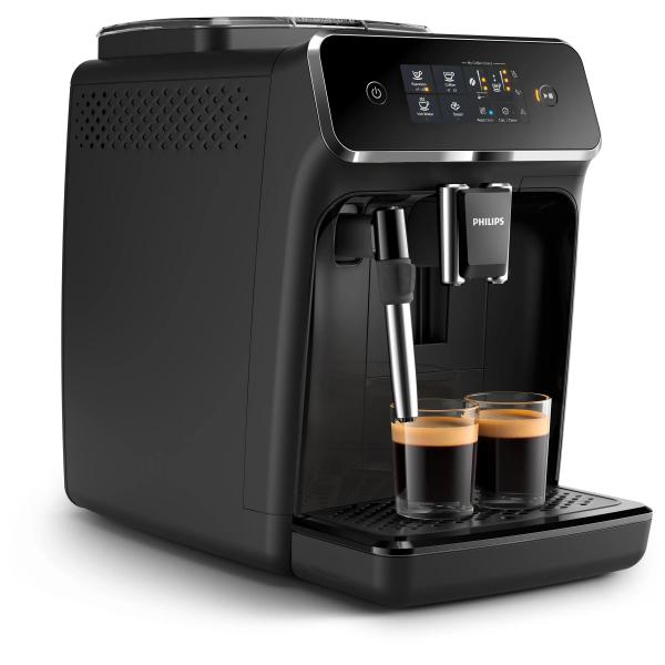 Cafetera Superautomática Philips Series 2200 EP2225/10 Molinillo Cerámico Negro