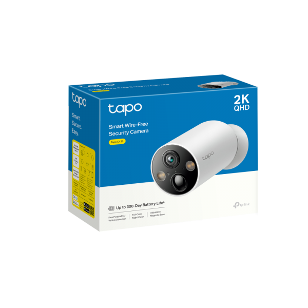 Camara De Seguridad Wifi Tp - Link Tapo C425 2k Qhd Vision Nocturna