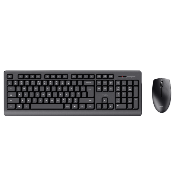 Pack Inalámbrico TRUST Primo Wireless - USB  Teclado y Ratón  Negro