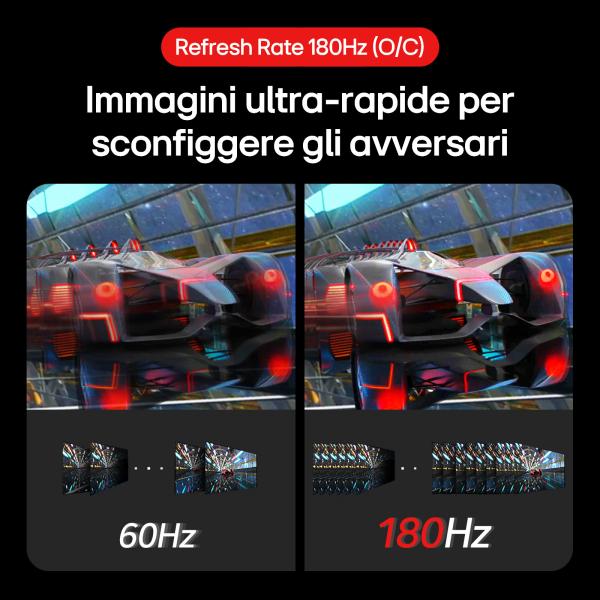 LG UltraGear 24GS60F 24" FullHD IPS 180 Hz G-Sync Negro Main Image