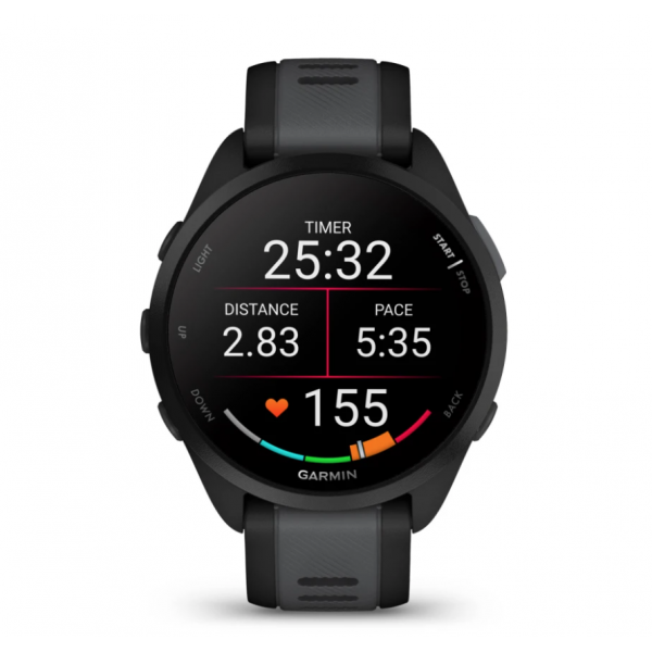 Garmin Forerunner 165 Gps Black/slate / Smartwatch 43mm Main Image