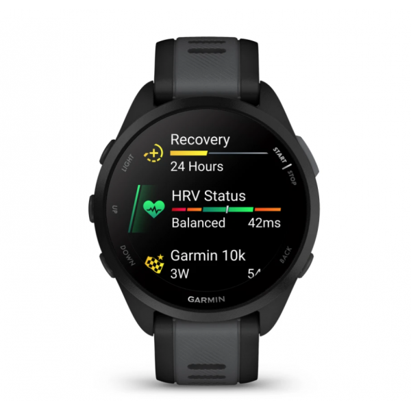 Garmin Forerunner 165 Gps Black/slate / Smartwatch 43mm