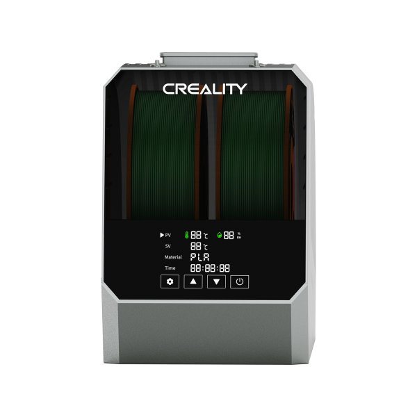 Secador de Filamentos Creality Space Pi Plus - Capacidad de dos rollos - Para filamento de 1,75mm y 2,85mm- Temperatura ajustable de 45C a 70C