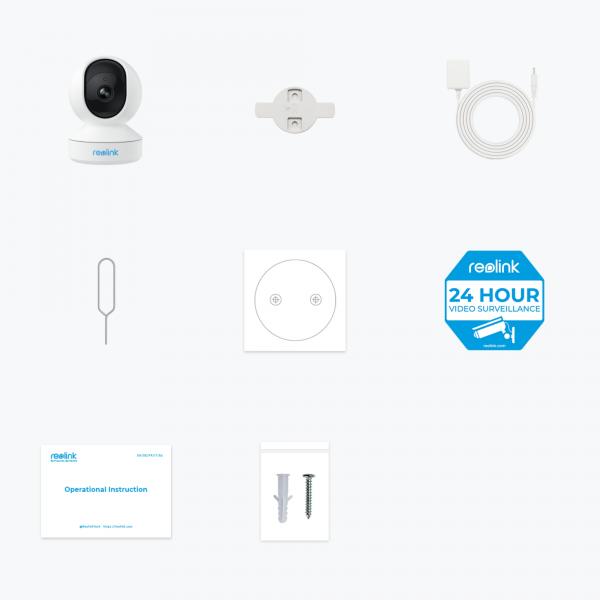 Reolink E Series E320 3MP Visión nocturna IR WiFI - Cámara de Seguridad IP