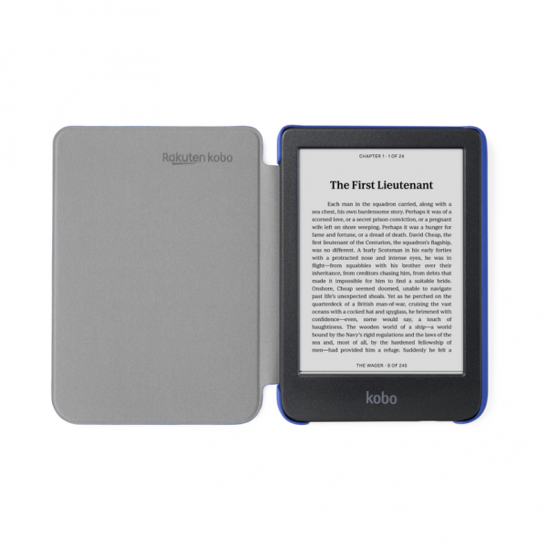 Kobo Basic SleepCover funda Azul para libro electrónico Main Image