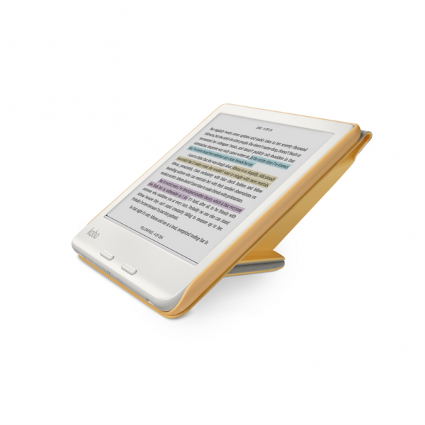 Kobo SleepCover funda en Amarillo para libro electrónico Main Image