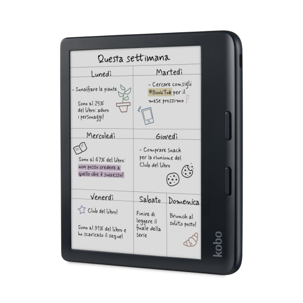 Kobo Libra Colour 32 GB Wifi Negro - Lector de libros electrónicos