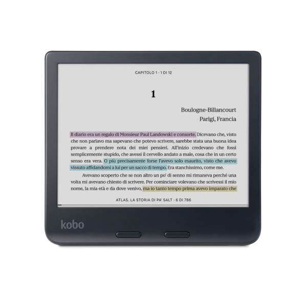 Kobo Libra Colour 32 GB Wifi Negro - Lector de libros electrónicos