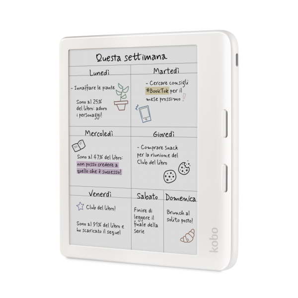 Rakuten Kobo Libra Colour 32 GB Wifi Blanco - Lector de libros electrónicos