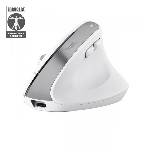 Mouse Trust Wireless Ergo Bayoii+ 25399 Multidispositivo Rf 2.4ghz Y 2xbt Dpi Ajustable 800-2400ppp