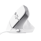Mouse Trust Ergo Bayo Ii 25397 Dpi Ajustable 800-2400ppp 6 Botones Cable 150cm Blanco
