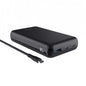 Bateria Externa Trust Laro 100w 20000mah -1 Usb-a Y 2 Usb-c Para Portatil Negro