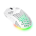 MOUSE TRUST WIRELESS GXT 929W HELOX ULTRALIGERO, ILUMINACION LED CON RESPIRACION BLANCO
